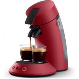Macchina da caffè combinata Compatibile Nespresso Philips Senseo Original Plus CSA210/91 L - Rosso