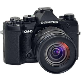 Macchina fotografica ibrida Olympus OM-D E-M5 - Nero + Obiettivi Olympus M.Zuiko ED 12mm f2.0 + Olympus M.Zuiko Digital 45mm f/1.8