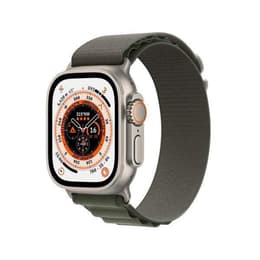 Apple Watch (Ultra) 2022 GPS + Cellular 49 mm - Titanio Grigio - Cinturino Sport Nero