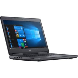 Dell Precision 7520 15" Core i7 2.7 GHz - SSD 256 GB - 8GB Tastiera Tedesco
