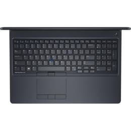 Dell Precision 7520 15" Core i7 2.7 GHz - SSD 256 GB - 8GB Tastiera Tedesco
