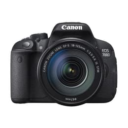 Fotocamera reflex - Canon EOS 700D - Nero + Obiettivo 18-135