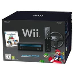 Connsole Nintendo Wii - Black + Mario kart Edition