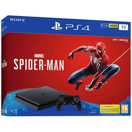 PlayStation 4 Slim 1000GB - Nero + Marvel's Spider-Man
