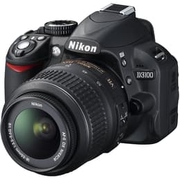 Reflex Nikon D3100 - Nero + Obiettivo Nikon AF-S DX Nikkor 18-55mm f/3.5-5.6G VR