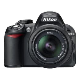 Reflex Nikon D3100 - Nero + Obiettivo Nikon AF-S DX Nikkor 18-55mm f/3.5-5.6G VR