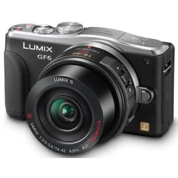Ibrido - Panasonic Lumix DMC-GF5 - Nero + Lens Lumix G 14 - 42 mm 1: 3.5 - 5.6