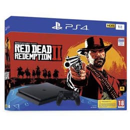 PlayStation 4 Slim 1000GB - Nero + Red Dead Redemption II