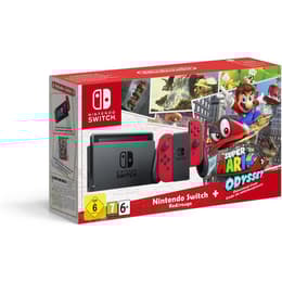 Switch 32GB - Rosso - Edizione limitata Super Mario Odyssey