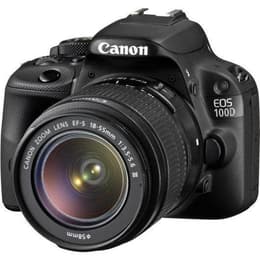 Reflex Canon EOS 100D - Nero + Obiettivo 18-55 FT