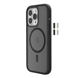Cover iPhone 14 Pro - Materiale naturale - Nero