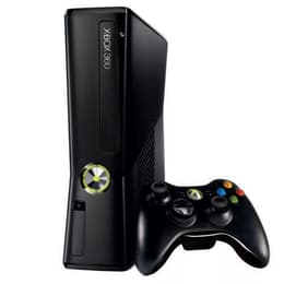 Microsoft Xbox 360 Slim 250 Go + 1 leva - Nero