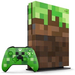 Xbox One S 1000GB - Verde - Edizione limitata Minecraft Limited Edition Minecraft