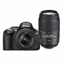 Reflex - Nikon D5100 + Obiettivo Nikkor 18-55mm + Obiettivo Nikkor 55-300mm