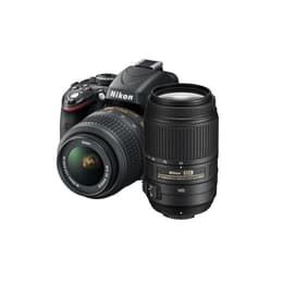 Reflex - Nikon D5100 + Obiettivo Nikkor 18-55mm + Obiettivo Nikkor 55-300mm
