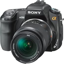 Fotocamera reflex Sony Alpha DSLR-A200 - Nero + obiettivo 18-70 mm