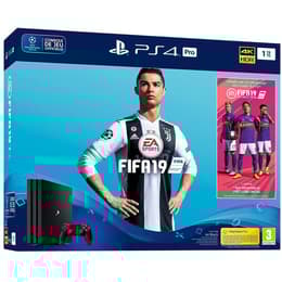 PlayStation 4 Pro 1000GB - Nero + FIFA 19