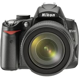 Reflex - Nikon D5000 Nero + Obiettivo Nikon AF-S DX Zoom Nikkor 18-70mm f/3.5-4.5G IF-ED