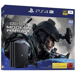 PlayStation 4 Pro 1000GB - Nero + Call of Duty: Modern Warfare