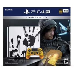 PlayStation 4 Pro 1000GB - Bianco/Nero - Edizione limitata Death Stranding + Death Stranding
