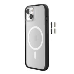 Cover iPhone 14 Plus - Materiale naturale - Nero