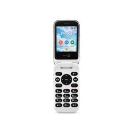 Doro 7080 Dual Sim - Nero/Bianco- Compatibile Con Tutti Gli Operatori