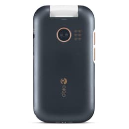 Doro 7080 Dual Sim - Nero/Bianco- Compatibile Con Tutti Gli Operatori