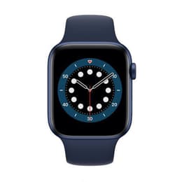 Apple Watch (Series 6) GPS 44 mm - Alluminio Blu - Cinturino Cinturino Sport Blu