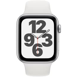 Apple Watch (Series SE) GPS 44 mm - Alluminio Argento - Cinturino Sport Bianco