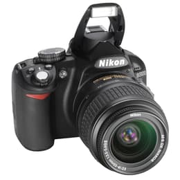 Nikon D3100 SLR - Nero + Obiettivo Nikon AF-S DX Nikkor 18-55mm f / 3.5-5.6G II ED