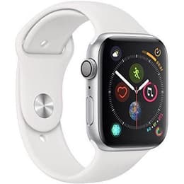 Apple Watch (Series 4) GPS 44 mm - Alluminio Argento - Sport Bianco