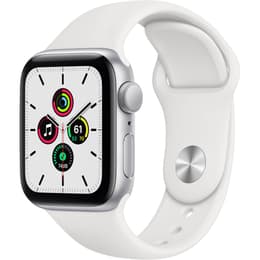 Apple Watch (Series SE) GPS 40 mm - Alluminio Argento - Cinturino Sport Bianco