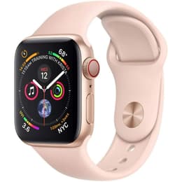 Apple Watch (Series 4) GPS + Cellular 44 mm - Alluminio Oro - Sport Rosa sabbia