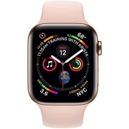 Apple Watch (Series 5) GPS 44 mm - Acciaio inossidabile Oro rosa - Sport Rosa