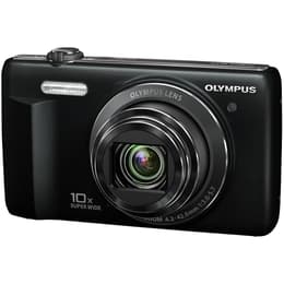 Compatta - Olympus VR-340 Nero + Obiettivo Olympus Wide Optical Zoom Lens 4,2-42,0mm f/3.0-5.7