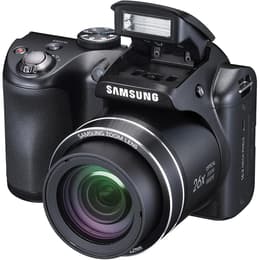 Fotocamera Bridge compatta - Samsung WB100 - Nero + Obiettivo Samsung Zoom Lens 22.3mm f/3.1-5.9