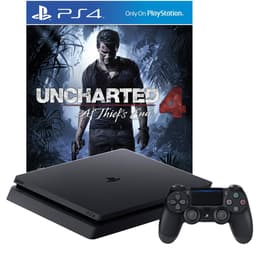 PlayStation 4 Slim 500GB - Nero + Uncharted 4