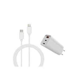 Caricatore + Cavo (USB-C + Lightning) 65 - WTK