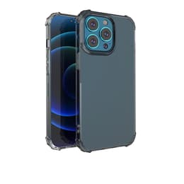 Cover iPhone 13 Pro - Silicone - Nero/Trasparente
