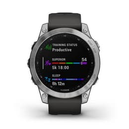Smart Watch Cardio­frequenzimetro GPS Garmin Fenix 7 - Argento