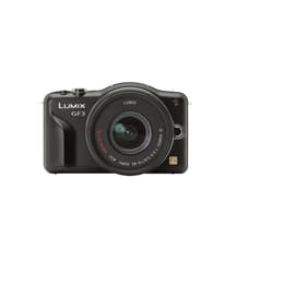Macchina fotografica ibrida - Panasonic Lumix DMC-GF3 - Nero + Obiettivo Lumix Olympus digital 14-42mm f/3.5-5.6 ll R MSC