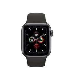 Apple Watch (Series 5) GPS + Cellular 44 mm - Titanio Nero - Cinturino Sport Nero