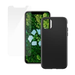 Cover iPhone 11 e shermo protettivo - Plastica - Nero