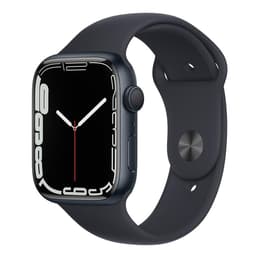 Apple Watch (Series 7) GPS 45 mm - Alluminio Mezzanotte - Cinturino Sport Nero