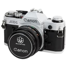 Reflex - Canon AE-1 Nero/Grigio + Obiettivo Canon FD 50mm f/1.8