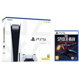 PlayStation 5 825GB - Bianco Standard + Spider-Man Miles Morales