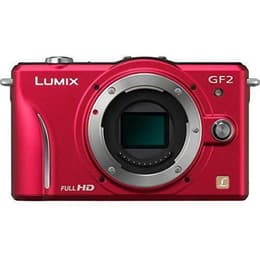 Macchina fotografica ibrida Panasonic Lumix DMC-GF2 - Rosso - Corpo macchina