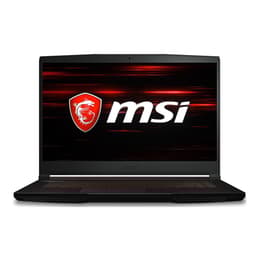 MSI GF63 Thin 10SC-079XFR 15" Core i5 2,5 GHz - SSD 512 GB - 16GB - NVIDIA GeForce GTX 1650 Max-Q Tastiera Francese