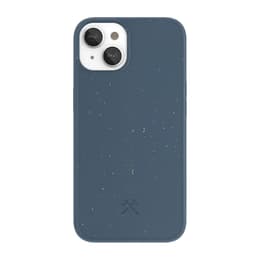 Cover iPhone 14 Pro - Materiale naturale - Blu