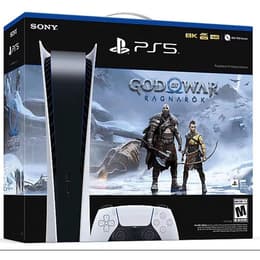 PlayStation 5 Digital Edition 825GB - Bianco Digital + God of War Ragnarok